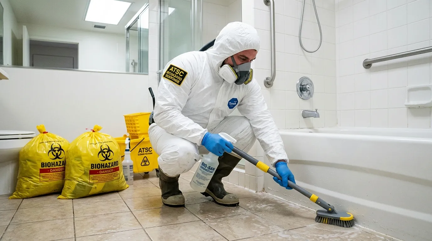 Decontamination equipment deployed for Blood Cleanup in Mont Belvieu